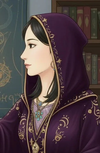 神楽 紫のイメージイラスト